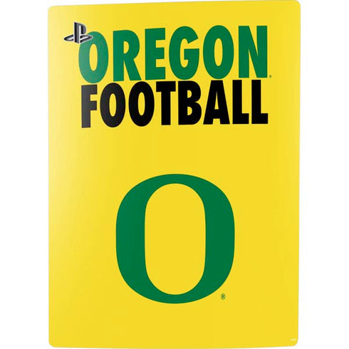 University of Oregon Ducks Football PS5 Console Skin